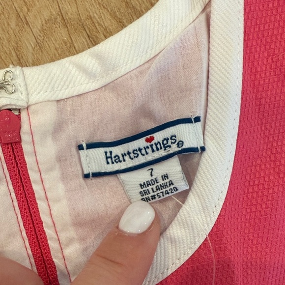 Hartstrings Pink Textured Dress - Picture 2 of 3